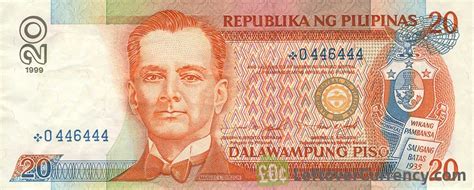 20 dollars in philippine money